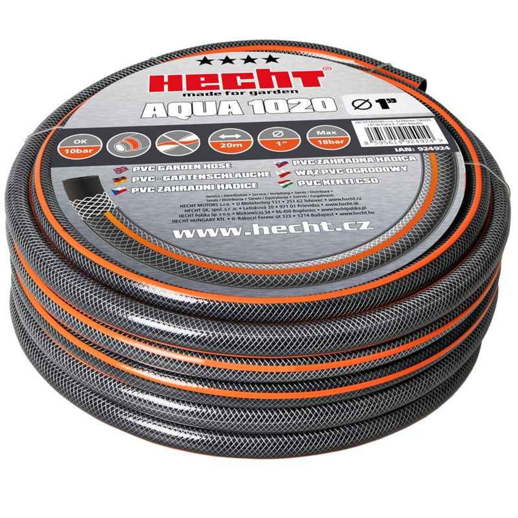 HECHT AQUA 1020 – Locsolótömlő 1" 20m