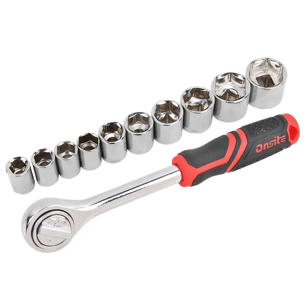 734111 – 3/8"-os racsnis készlet + 10 dugókulcs – 734111