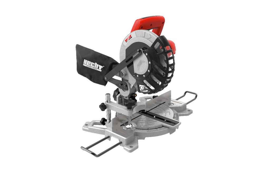 HECHT 813 1400 W-os gérvágó fűrész, 210 mm tárcsával, lézeres gérvágó