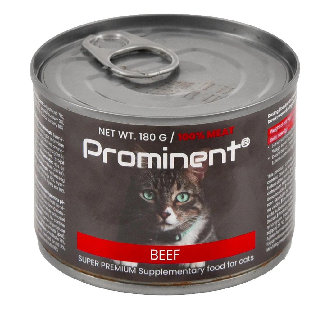 029055 – PROMINENT konzerv macskáknak, marhahúsból, 180 g
