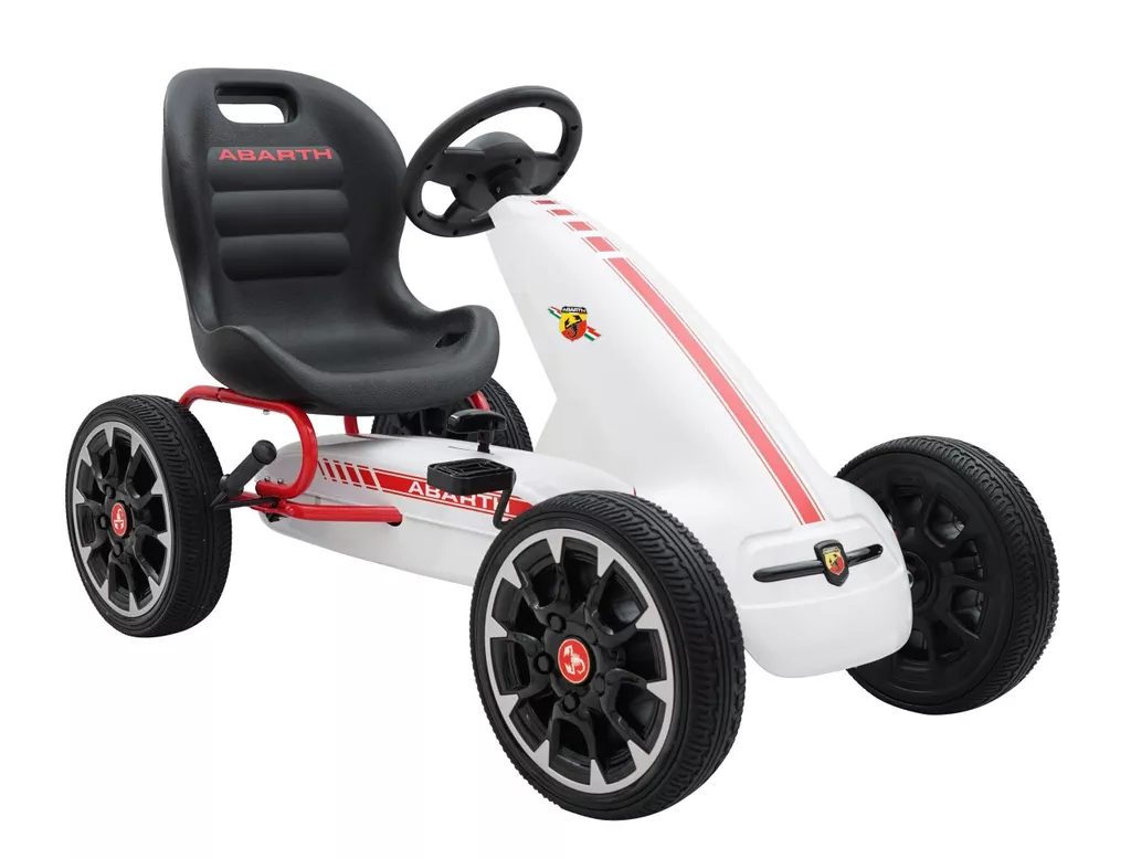 ABARTH-WHITE – Gokart fehér, 3-7 éves korig