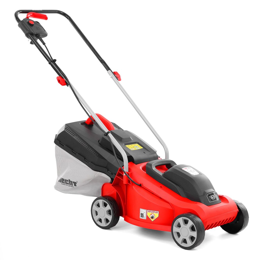 HECHT 1233 – Elektromos fűnyíró, munkaszélesség: 33 cm, gyűjtőkosár: 30 l, fűnyírógép