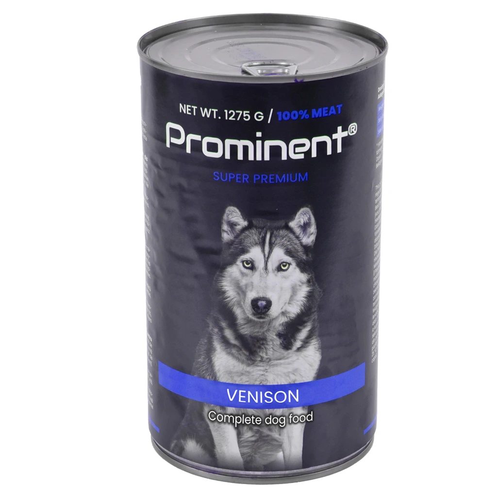 029079 – PROMINENT konzerv kutyáknak, vadhúsból 1275 g
