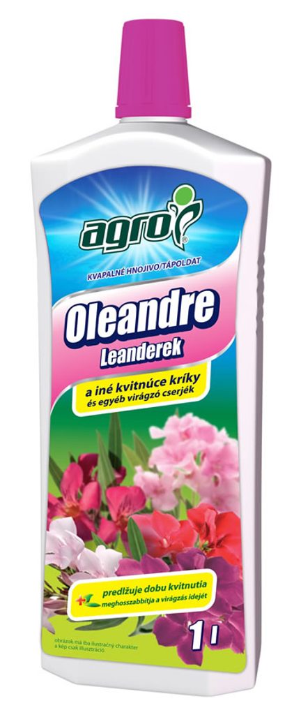 AG-0210-0023-010 – AGRO Leanderek és egyéb virágzó cserjék tápoldat 1l