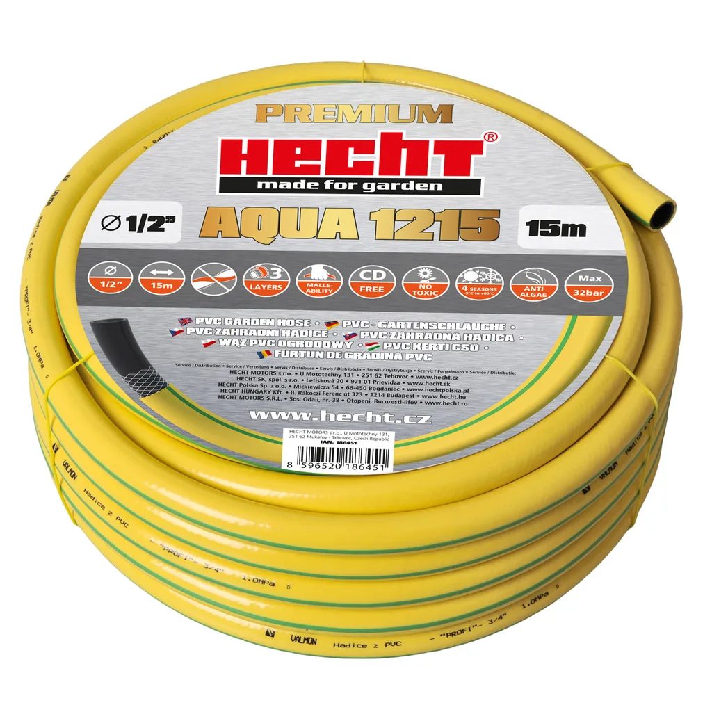 HECHT AQUAPREMIUM1215 – Kerti tömlő – HECHT AQUA PREMIUM 1215