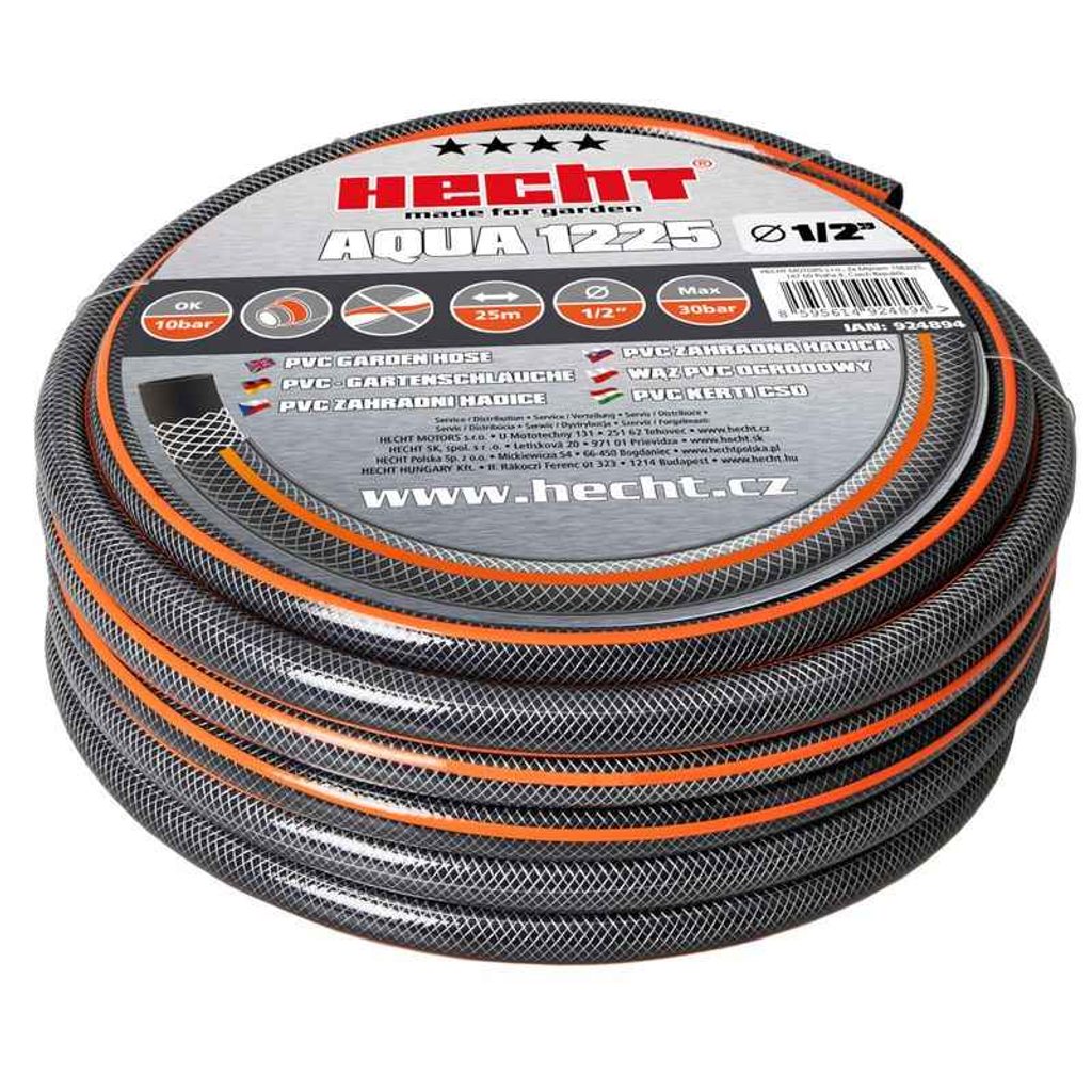 HECHT AQUA 1225 – Locsolótömlő 1/2" 25m