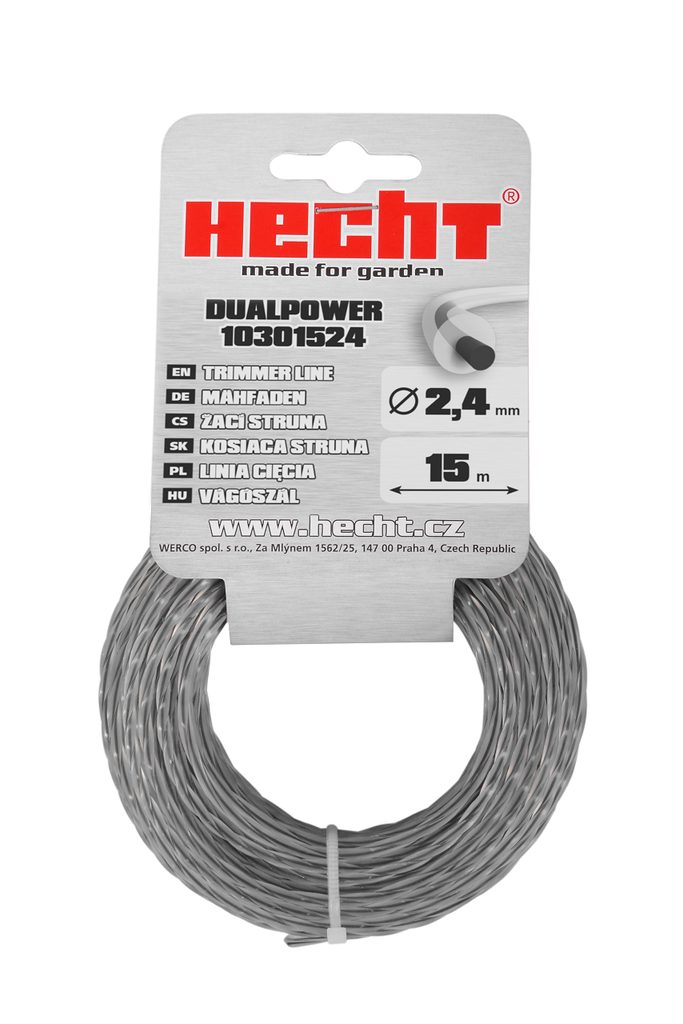 HECHT 10301524 – Vágószál maggal "kör" 2,4*15m
