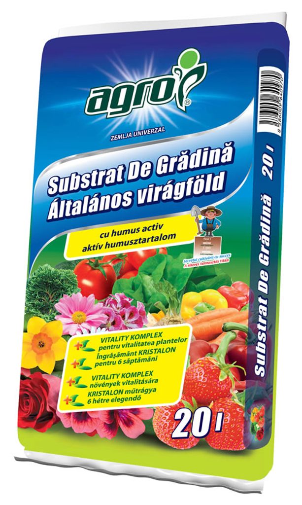 AG-0100-4003-020 – AGRO Általános virágföld 20l