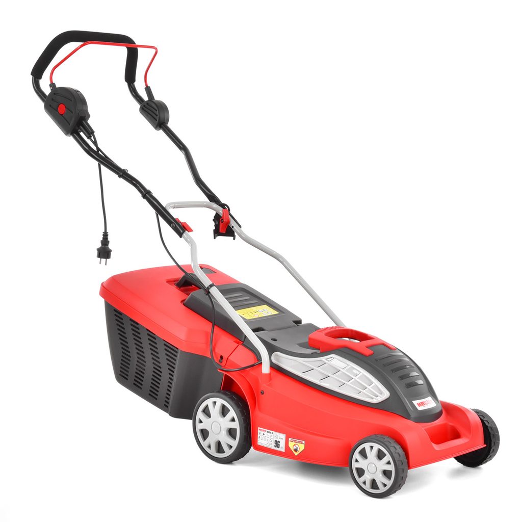 HECHT 1638 R – Elektromos fűnyíró, munkaszélesség: 38 cm, gyűjtőkosár: 45 l, fűnyírógép