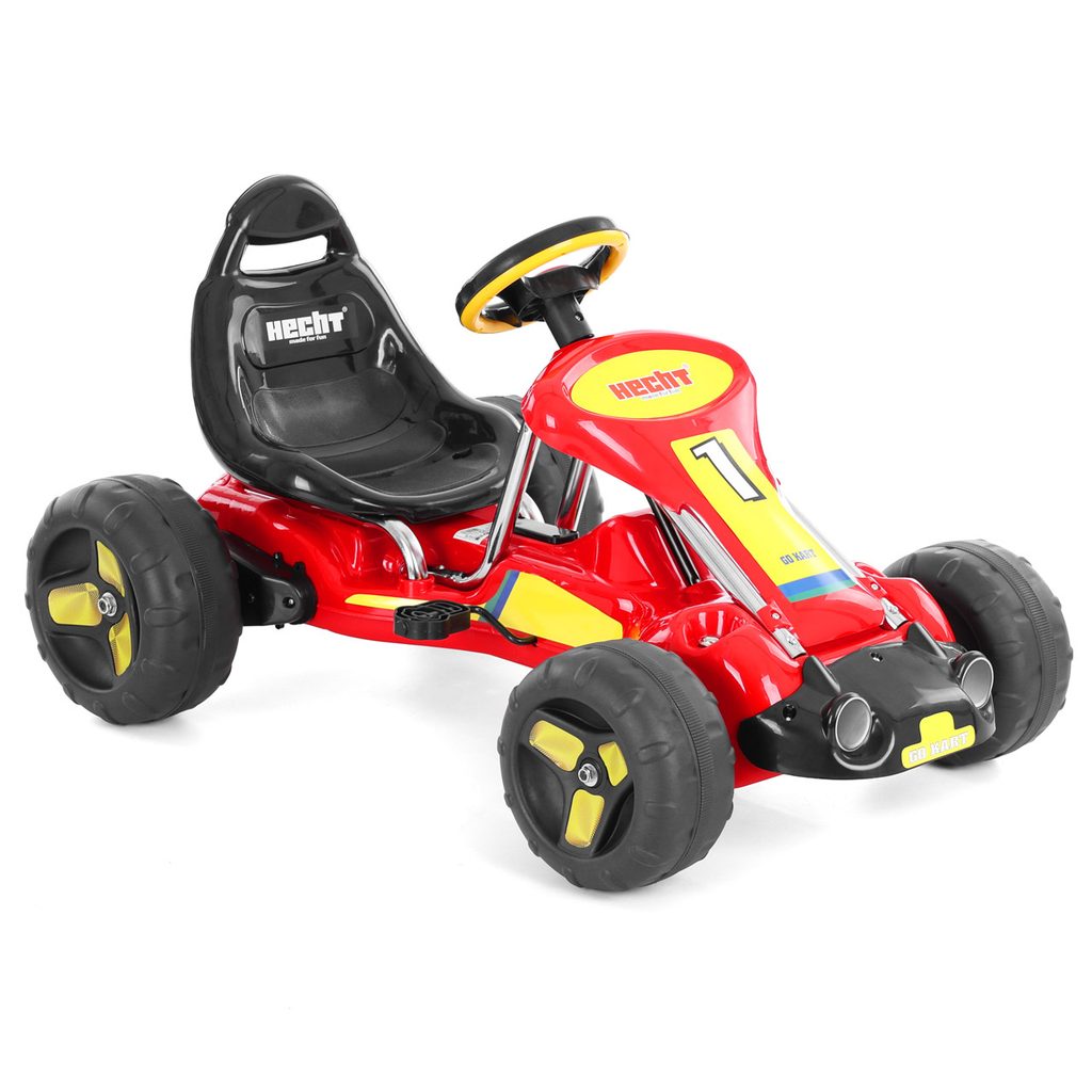 HECHT 59788 – Gokart piros/sárga, 3-6 éves korig
