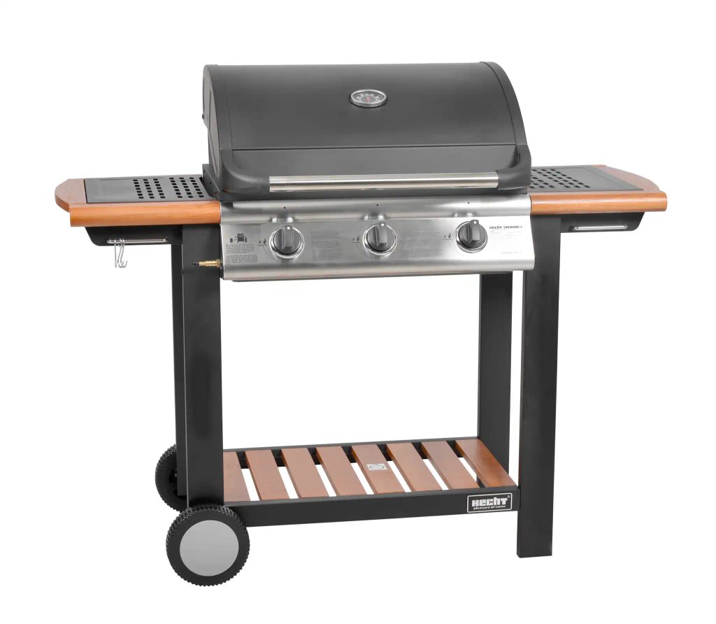 HECHT FIRE WOOD 3 – Gázos kerti grill