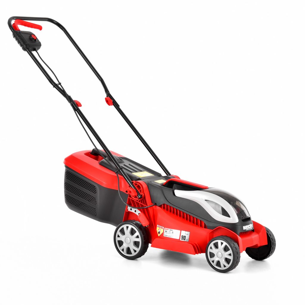 HECHT 5025 – Akkumulátoros fűnyíró, akku+töltő nem tartozék, munkaszélesség: 32 cm, gyűjtőkosár: 26 l