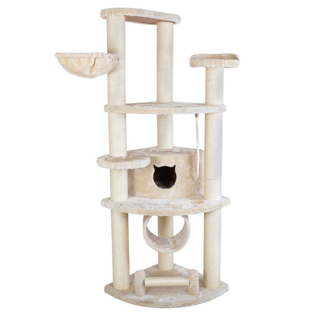 GARFIELDB – GARFIELD B - Garfield b kaparófa macskáknak, beige