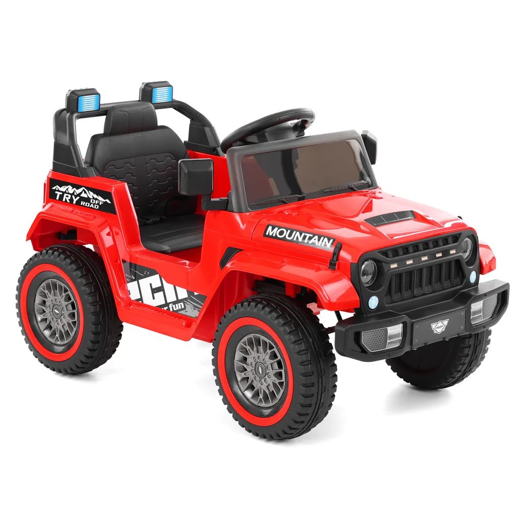 HECHT 56189 RED – Akkumulátoros kisautó, akkumulátor feszültsége: 12 V, akkumulátor kapacitása: 7 Ah